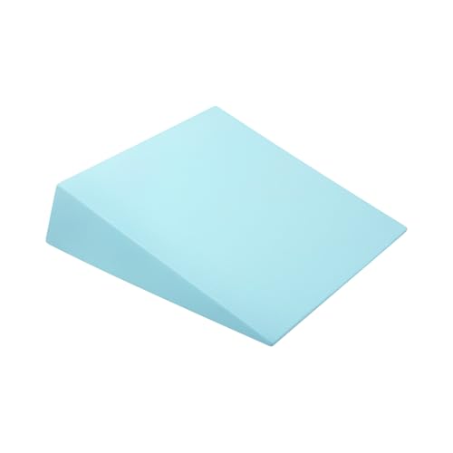 Slant Board Wadendehnung, rutschfester Yoga-Keil, 32 x 30 cm, mit hochdichtem EVA-Schaum, tragbare Fitnessausrüstung für Männer und Frauen, professionelles Training, Schwarz / Blau