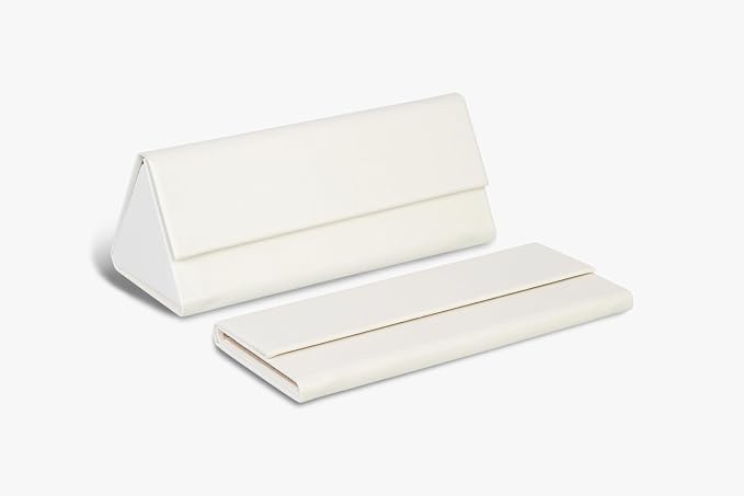 Image of Eyeglass Case Hard Shell, Portable Sunglass Case, fashionable PU Leather Eyeglass Case, Lightweight