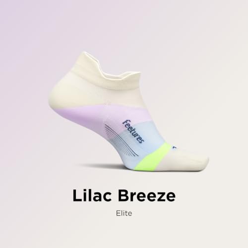 Image of Feetures Elite Light Cushion Mini Crew Sock - Sport Sock with Targeted Compression