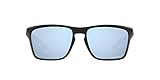 0OO9448-944817-57 Oakley Oo9448 Sylas, Gafas Unisex Adulto, Matte Black/Prizm Deep Water Polarized