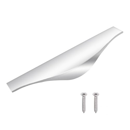 Image of VOLO 6 Inch Aluminium Kitchen Profile Handle - Sleek and Durable Handle for Modern Kitchen Drawers, Cabinets, and Furniture Pulls (128mm) (1, Satin)