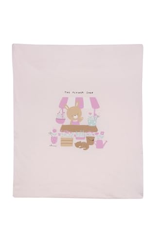 Coperta Neonato e Neonata in Morbido Ideale per la Primavera e lAutunno Idee Regalo Nascita Designed in Italy cotone
