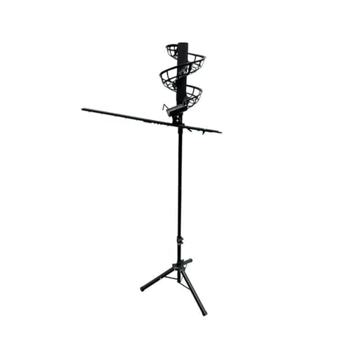 Generisch Tennisball-Abwurfmaschine, Große Kapazität, Nicht Elektrisch, 137–187 cm Höhenverstellbar, for Stadion-Heimsportplätze(Without extra Track)