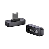 Questyle QCC Dongle Pro [MFi Certified] USB-C Bluetooth Audio Adapter with LDAC,aptX Lossless&aptX-Adaptive,Low Latency Bluetooth 5.4 Dongle for PS5,Wireless Lossless Transmitter for PC/Headphones