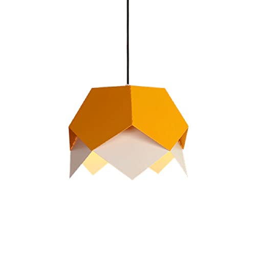 Luminaire de plafond scandinave moderne avec suspension élégante couleur pastel pour salon