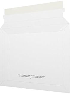 7 3/8 x 9 5/8 CONFORMER Mailers - 14PT White (50 Qty.)