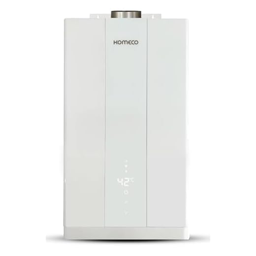 Komeco, AQUECEDOR DE ÁGUA A GÁS KOMECO KO 21 WH HOME (BRANCO) 21 LITROS - GN Voltagem:Bivolt;Cor:Branco