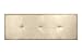 MUEBLIX.COM | Cabecero Cama Costa Polipiel de Alta Gama | Cabezal Tapizado Cama | Estructura de Madera | Tejido Antimanchas de Última Generación | Tamaño 110 x 50 cm | Color Beige