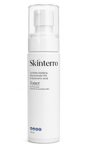 Image of Centella Asiatica, Niacinamide 10% & Hyaluronic Acid Toner for All Skin Types, Hydrates & Replenishes, Long-Lasting Hydration