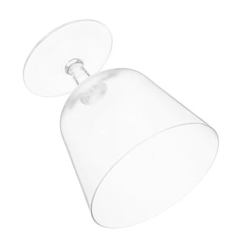 Hemobllo Ciotola in Vetro Trasparente Piedini Per Yogurt Gelato Snack Contenitore Per Conservazione Coppetta Da Dessert in Vetro Ciotola Per Dolci Presentazione Da Portata