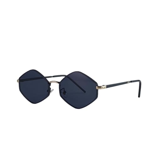 Lunettes de soleil punk de luxe pour femme design vintage