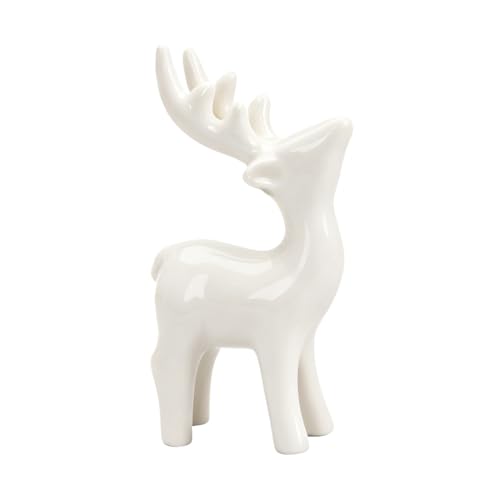 ZORVYN 1 Stück Deko-Figuren, Weihnachtsreintiere, Weihnachts-Renier,...