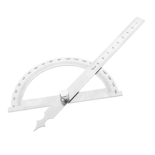 Veemoon Saw Protractor Large Protractor Angle Gauge Angle Ruler for Woodworking Projects