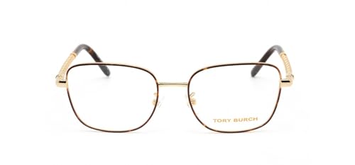 Tory Burch Eyeglasses TY 1077 3344 Shiny Gold/Dark Tortoise - Thumbnail 2