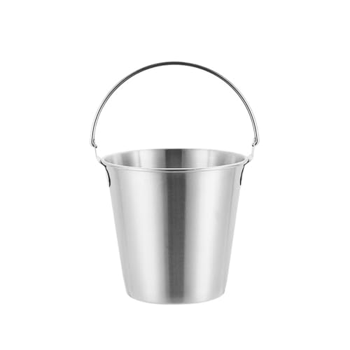 Seau à glace en acier inoxydable 1,8 L pour éviter la fonte rapide des glaçons