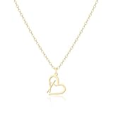 Rotnso Collar de cruz para mujer, relleno de cesta