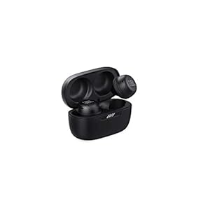 JBL Live Free NC+ TWS Draadloze in-ear hoofdtelefoon met ruisonderdrukking in zwart – tot 21 uur batterijduur – incl. oplaadbox