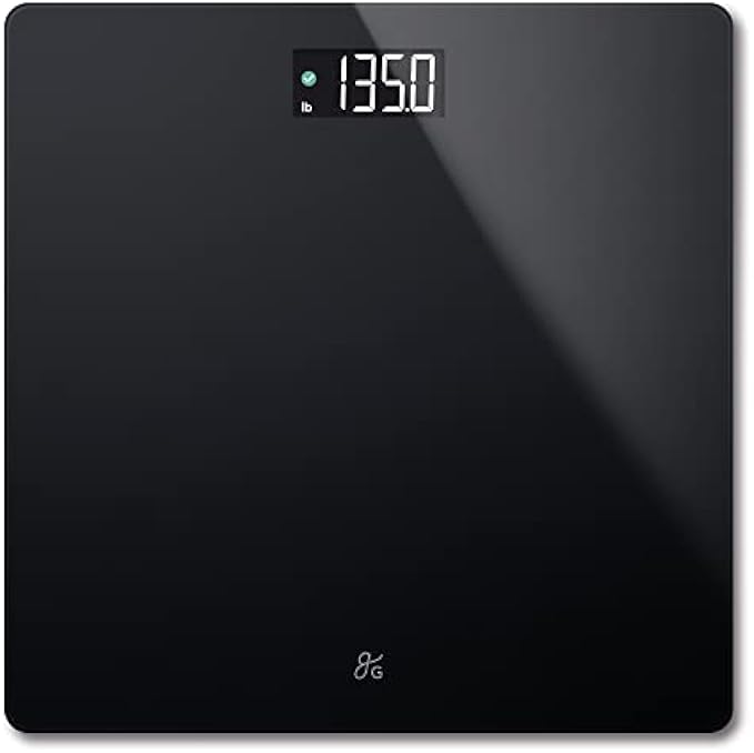 AccuCheck Body Weight Digital Black Scale from Greater Goods, Patent Pending Technology