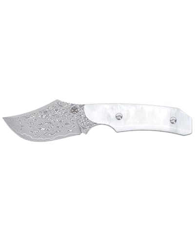 HOOEY Unisex Domino Pearl Fixed Blade Skinner Knife - HK305 One Size