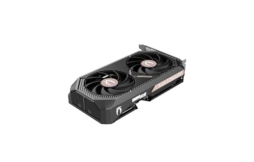Image of ZOTAC Gaming Geforce RTX 5060 Ti AMP Graphics Card - Black | 16 GB | DLSS 4 | GDDR7 | 128 Bit | Icestorm 2.0 Advanced Cooling | Dual Fan | SFF Ready | ZT-B50620F-10M