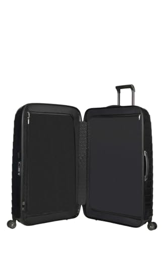 Image of Samsonite Proxis 81 cm X-Large Check-in Polypropylene (PP) 8 Wheels Spinner Hard Luggage /Suitcase /Trolley Bag for Travel (Black)