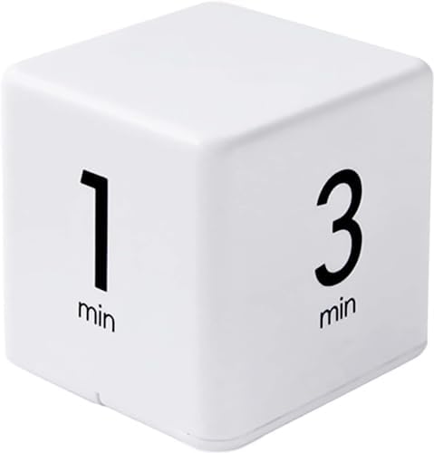 Cube Pomodoro Timer, Desk Productivity Timer 5/10/30/60 Minutes ...