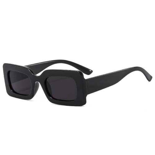 Lunettes de soleil pour femmes protection UV400 grand cadre rectangulaire