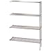 Gillis LPI PS2448S72A-4 Gillis Mfg 4-Shelf Add-on Unit for 86411-04; Solid