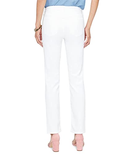 NYDJ Sheri Slim in Optic White Optic White 14 302