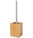 Produktbild Sanilo Moderne WC Bürste aus hochwertigem Kunststoff, Elegantes Design, pflegeleicht, Bambus