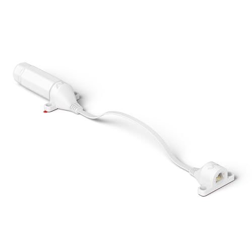 Waveform Ethernet Window Entry Cable | for Starlink, 4G/5G, and WiFi | CAT6A Ultra-Flat, High Performance Passthrough Cable | Weatherproof