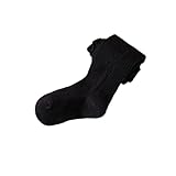 [VIISEN] 女の子 ストッ 無地 可愛い テクスチャキング キッズ 子ども用タイツ 結婚式 発表会 子供ドレス用 フォーマルタイツ 子供用(黒 L/4-6歳)