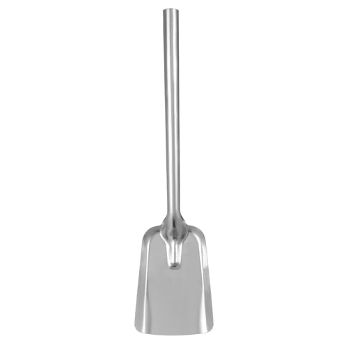 Homoyoyo Pala de Hierro para Chimenea y Estufa Pala Multifuncional para Carbón y Cenizas para Hogar Herramienta Práctica para Calefacción