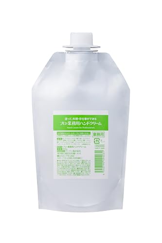 プロ業務用 ハンドクリーム 無香料 業務用サイズ 500g 付け替え ベタつかない 料理中