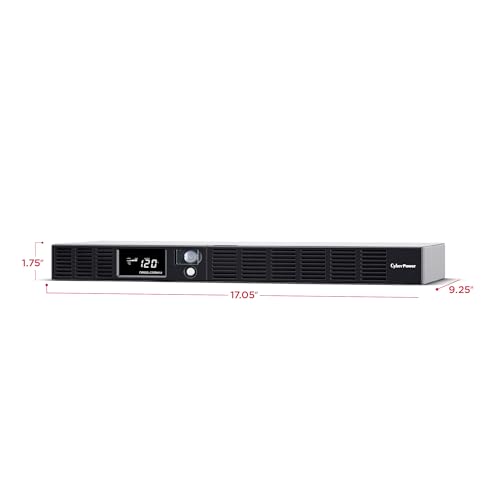 CyberPower OR500LCDRM1U Smart App LCD UPS Battery Backup | 500VA/300W, 6 Outlets, AVR, 1U Rackmount, UL Certified - image 6