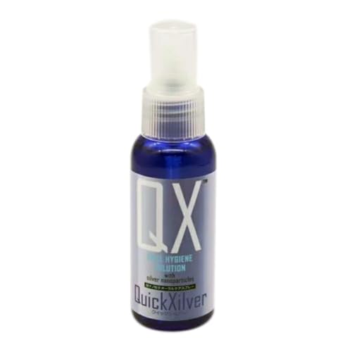 【ペット用 口臭ケア用品】Quick Xilver クイックシルバー 銀ナノ粒子 オーラルケアスプレー 50ml|ペット用品 衛生用品 歯磨き デンタルケア オーラルケア 口臭ケア 歯垢 歯周病予防 臭い 消臭 抗菌 犬用 猫用