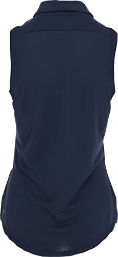adidas Camisa polo feminina sem mangas