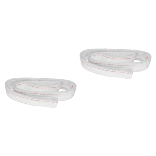 DRESSOOS 2 Piezas Correas SOGA Ganchos en s Bridas para Cables Cuerdas Remolque arnes Seguridad arnés de Seguridad Accesorios del cabrestante cinturón de elevación Cabestrillo Polipropileno
