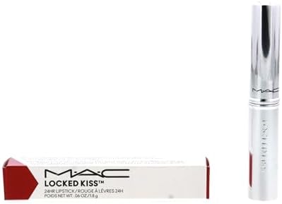 MAC M.A.C Locked Kiss 24HR Lipstick - 95 Vicious (.06 Oz), 0.06 Ounce (Pack of 1)