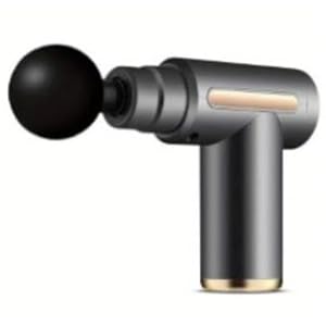 Massage Gun,Muscle Massager Gun, 35DB Ultra Quiet, Portable Electric Handheld Body Massager,Type-C Charging (C-4gun Heads-LCD-Grey)