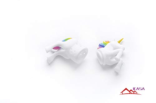 Silicone Tea Infuser For Loose Leaf Tea, Unicorn Silicone Loose Leaf Herbal Tea Strainer Tea Filter For Tea Drinkers, Gift For Gril #TOP2