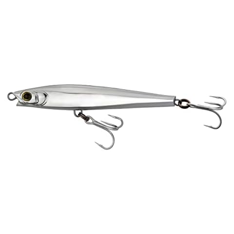 Yo-Zuri R1451-HWS: Hydro Monster Shot (S) 110Mm 4-3/8", White Silver Cover