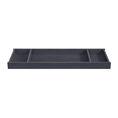 Image of Oxford Baby Weston Changing Topper for 7-Drawer Dresser, Midnight Slate
