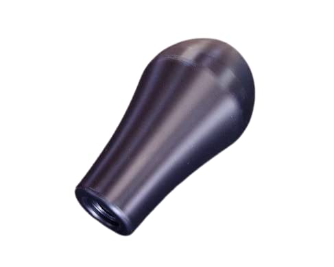 Beatrush(ビートラッシュ)ジュラコンR・シフトノブ【Type-D】(6速)マニュアル車専用 汎用 (6速(R左上), 黒, M12×1.25P)