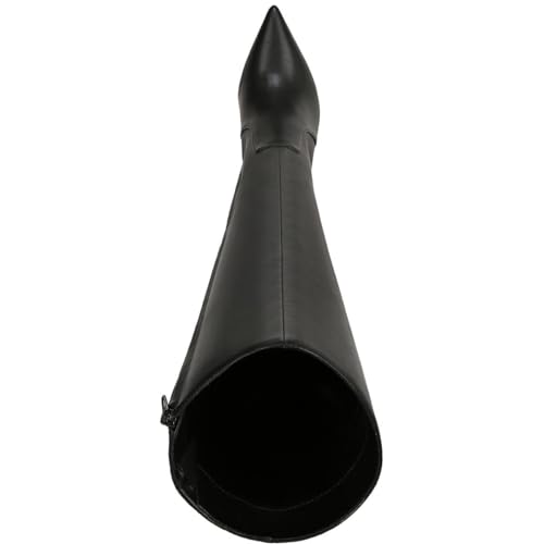 INC Womens Havannah Faux Leather Knee-High Boots Black 6.5 Medium (B,M)3