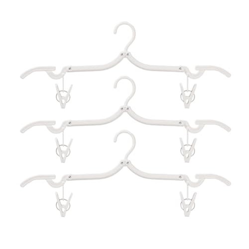Yhsioaklo Perchero plegable, juego de 3 piezas gancho plegable portátil, gancho antideslizante para armario casa lavandería universidad