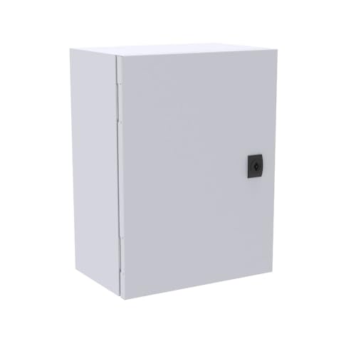 Doktorvolt Verteilerkasten Aufputz Sicherungskasten Aus Metall 300 x 400 x 200 mm Aufputzverteiler Weiß