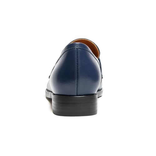 Image of ONEENO Women's Casual Flat Leather Tassel Loafer | Office Shoes