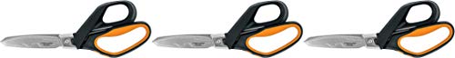 Fiskars 710150-1001 PowerArc Shears (10 Inch) - 3 Pack