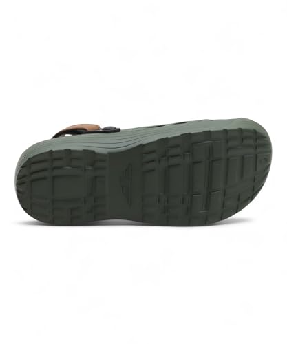 Image of Red Tape Mens Lightweight EVA Clogs Slip-On Comfortable Casual Footwear with Adjustable Back Strap and Anti-Slip Outsole